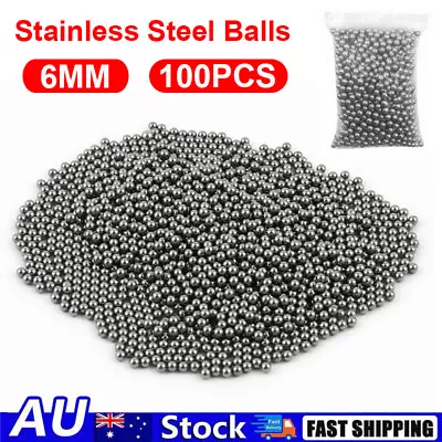 AU 100x Steel Loose Bearing Ball Replacement Part 6mm Bike Bicycle Cycling Balls • $8.89