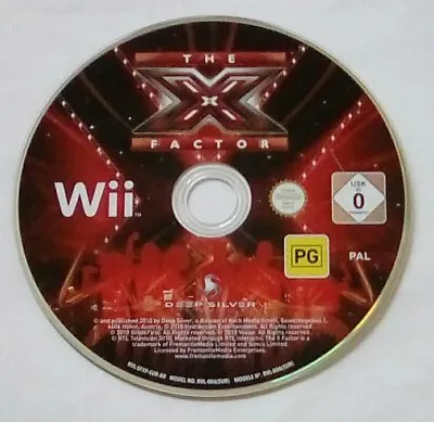 *DISK ONLY* The X Factor Nintendo Wii • £5.95