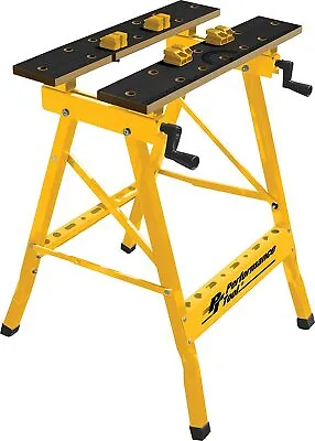 Workbench Vise Garage Portable Folding Work Bench Multipurpose Table Workshop • $58.69