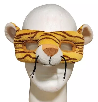 $7.03 • Buy Tiger Mask Face Costume Halloween Theater Play Pretend Plush Eyes Nose Mouth 