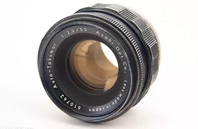 Pentax Auto Takumar 55mm F2.2 M42 Mount • $65