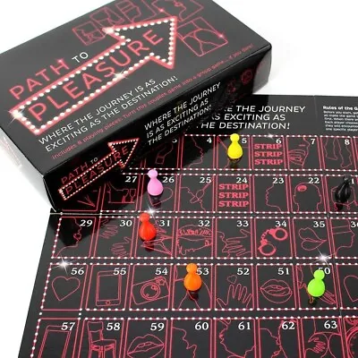PATH TO PLEASURE Adult Sex BOARD Game For Couples Groups HOT Journey Destination • £23.99