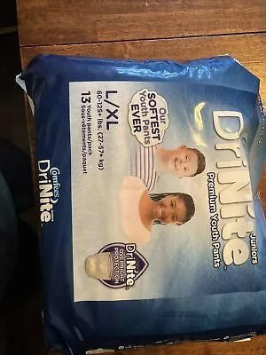 Attends Comfees Pull Ups DriNite Youth Diapers  L/XL 60-125 Lbs 13 Pk New • $19.99