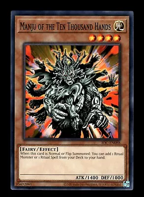 YuGiOh IOC-EN086 C Manju Of The Ten Thousand Hands NM/MT Invasion Of Chaos • $1.19