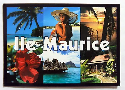 Large Postcard - ILE MAURICE MAURITIUS  (LG18-11) • £0.99