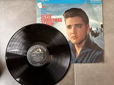 Elvis Presley Christmas Album Vinyl LP RCA LPM-1951 Mono • $20