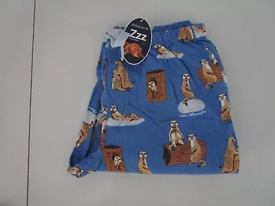 Peter Alexander Men's Meerkat Long Flannelette Pyjama / Lounge Pant  Size XXL • $45