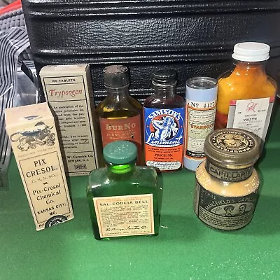 Antique Medicine Bottles Lot • $99.99