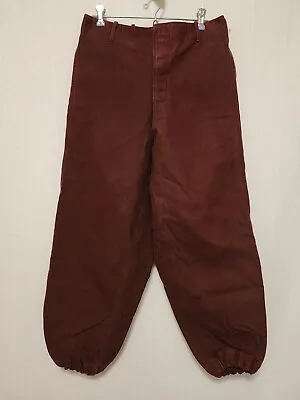 90s Surplus By UFO Parachute Pants Maroon Red - Flaw Discoloration  • $39.99