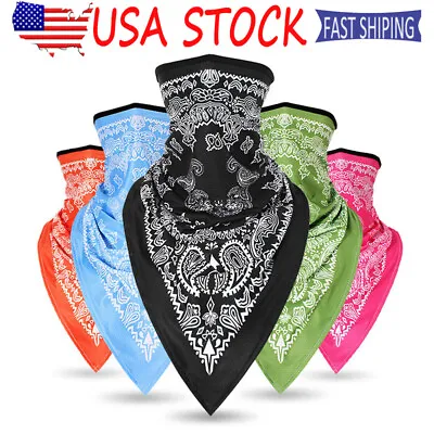 Cycling Full Face Mask Bandana Bicycle Cover Sports Tube Scarf Balaclava Mask US • $4.99