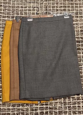 J.Crew 100% Wool No.2 Pencil Skirt - Lot Of 3 • $35.99