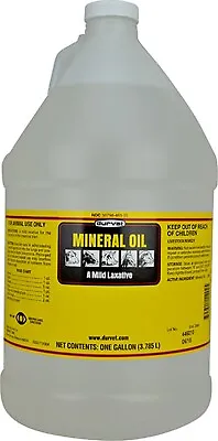 Durvet MINERAL OIL A MILD LAXATIVE One Gallon For Livestock Horse Cattle Pig Dog • $29.99