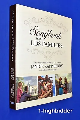 SIGNED X2 Songbook For LDS Families Janice Kapp Perry B.H. Murray Mormon +2 CDs! • $39.99