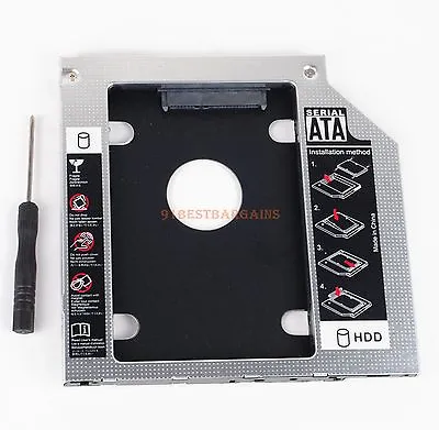 2nd Hard Drive HDD SSD SATA Caddy For Lenovo B50-45 B51-80 G50-45 Z40-70 SU-228 • $8.99