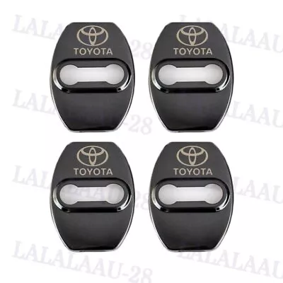 4PCS Stainless Steel Car Door Lock Cover Protective Striker For TOYOTA ALL MODEL • $15.88