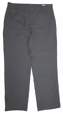 Adidas Climalite Chino Black Golf Pants Z25244 Mens Size 35 X 32 • $16.99