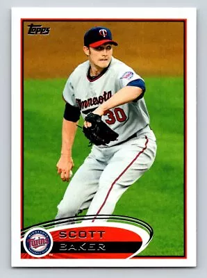 2012 Topps #276b Scott Baker Minnesota Twins • $1.86