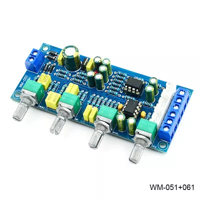 NE5532 Preamp Board HiFi Power Amplifier Subwoofer Tone Board LPF Preamp • $12.81