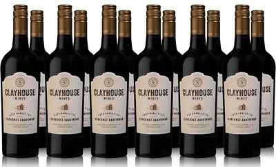 $109.99 • Buy Clayhouse 2019 Paso Robles Cabernet 12 Bottles