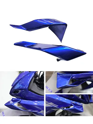 $73.59 • Buy For YAMAHA R6 R6S 2017-2022 Front Winglet Wind Spoiler Cover Fairing Kit Plastic