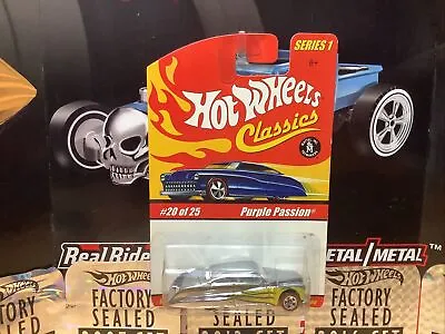 Hot Wheels Classics Series 1 Purple Passion #20/25 Chrome - LR R1 • $8