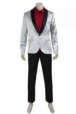 $145.99 • Buy Batman Suicide Squad Jared Leto Joker Suit Full Set Halloween Cosplay Costume 