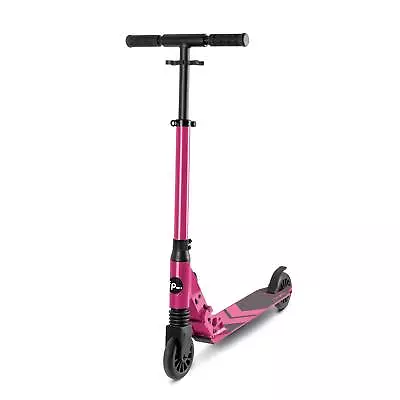 Scooter Kids 2 Wheels Ages 6+ LED Push Scooter Folding Adjustable ABEC 9 Pink • £97.99