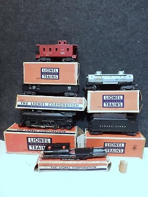 VINTAGE Lionel 1463 Train SET Steam Engine  2036  O Gauge / 027 6466W TENDER O/B • $125