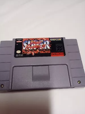 Super Street Fighter 2 II (SNES 1993) - Authentic Tested & Working Ships Free • $24.90