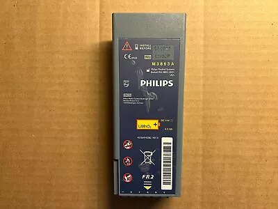 Genuine Phillips Fr2 Defibrillator Battery M3863a Install By Date: 10/2022 V4-1 • $95.99