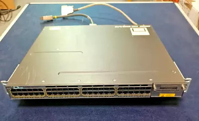 Cisco WS-C3750X-48PF-S 3750X 48-Port Rack Mountable Catalyst Switch • £40