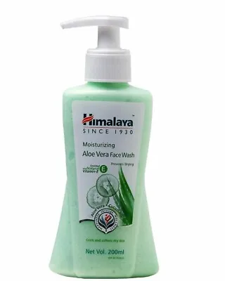 £8.89 • Buy Himalaya Aloe Vera Face Wash 200ML UK Delivery 🇬🇧 