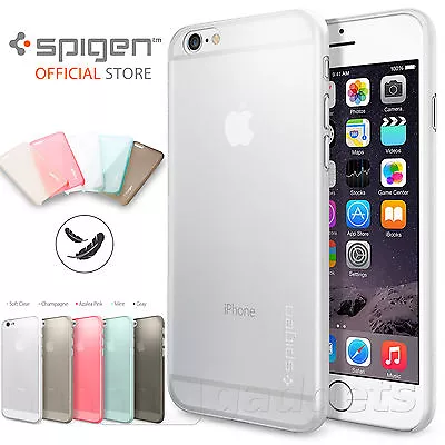 Genuine SPIGEN Air Skin 0.4mm Slim Thin Soft Cover For Apple IPhone 6 Case UNPKG • $9.99