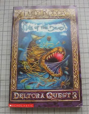 Emily Rodda Isle Of The Dead 3D Cover UNREAD 2004  Deltora Quest 3 Book #3 • $11