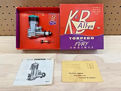 K&b Allyn Torpedo .35 Green Head Control Line Engine (new) • $175