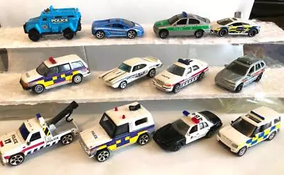 £5.50 • Buy 12 Qty  REALTOY / MATCHBOX +++ [ 1/60 Ish !] POLICE CARS V.GOOD,USED - NO BOXES