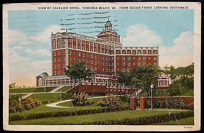 Vintage Postcard 1933 Cavalier Hotel Virginia Beach Virginia (VA) • $8