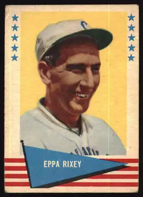 1961 Fleer #71 Eppa Rixey G Reds 568353 • $1.69