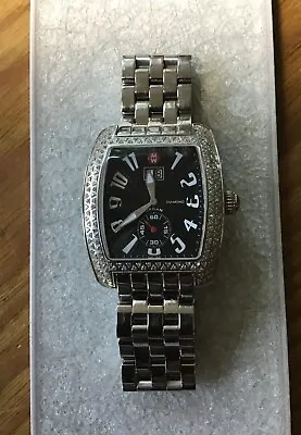 Michele Urban Diamond X-LARGE  36mm X 44mm Watch.  Beautiful Watch! • $650