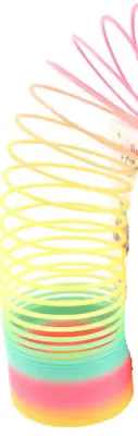 Giftworks Rainbow Magic Spring 15cm - 2422 Walking Slinky Crawl Bounce Stairs • £4.76