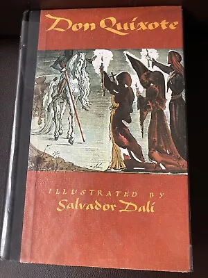 Don Quixote Illustrated By Salvador Dali 1979 1st Edition • £0.99