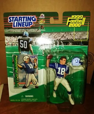 1999 Starting Lineup Peyton Manning Figurine - Indianapolis Colts • $10