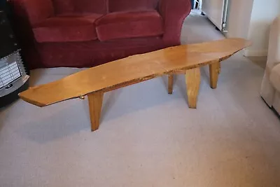 £85 • Buy Tree Coffee Table Rustic Plank Slice With Bark 6 Feet Long Collect Southampton