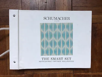 Schumacher Smart Set Wallpaper Sample Catalog Book • $68.99