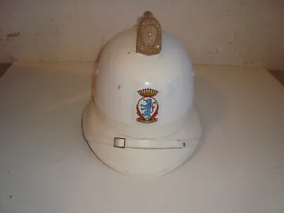 Vintage VU Brexia Fidelis Italy Italian Police Fireman Military Helmet Hat Cap • $84.95