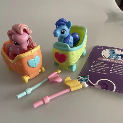 £5 • Buy My Little Pony Ponyville Pinkie Pie & Noteworthy Plus 2 Fairground Cars, 2 Flags