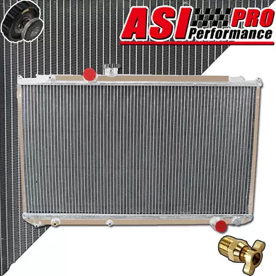 AA5052 3Row Radiator FOR TOYOTA MARK II/Chaser JZX100 1JZ-GTE 2.5L L4 96-2000 MT • $259