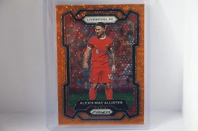 2023-24 EPL Prizm Breakaway Alexis Mac Allister SHORT PRINT Orange #78 • $4.99