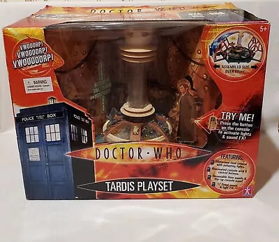 $275 • Buy Doctor Who Tardis Playset BBC Electronic Lights & Sounds New In Box RARE