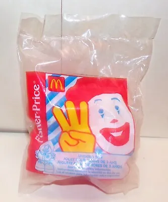 2000 Fisher Price McDonalds Happy Meal Under 3 Toy - Ronald Stacker Sealed • $4.99